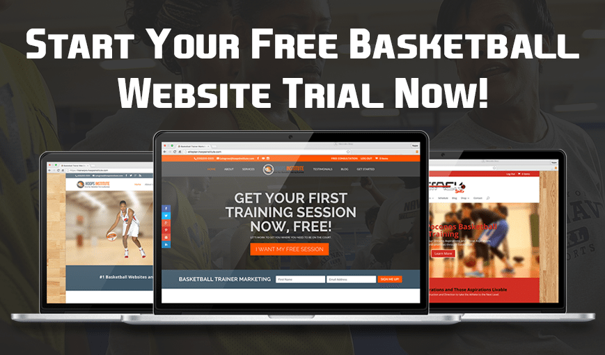 Basketball Trainer marketing websites