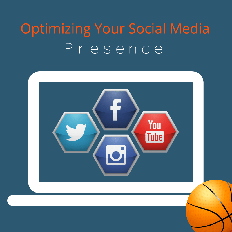Basketball trainers social media branding