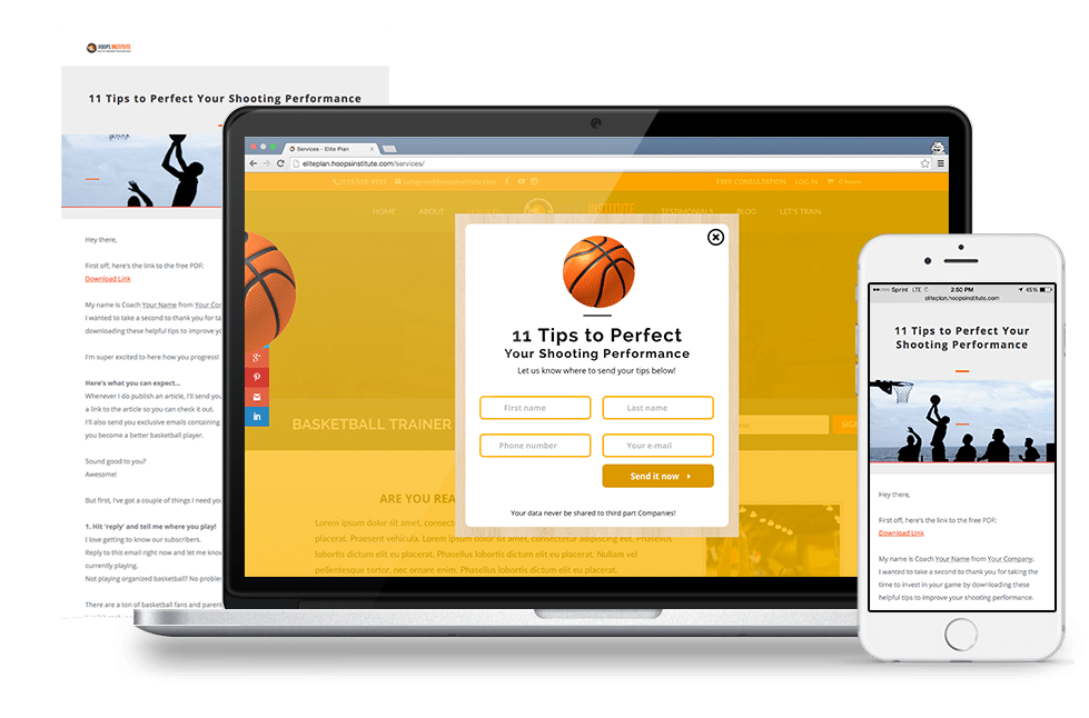 Email Marketing for Basketball Trainers